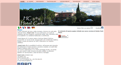 Desktop Screenshot of hotelcarlo.info