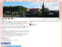 Tablet Screenshot of hotelcarlo.info